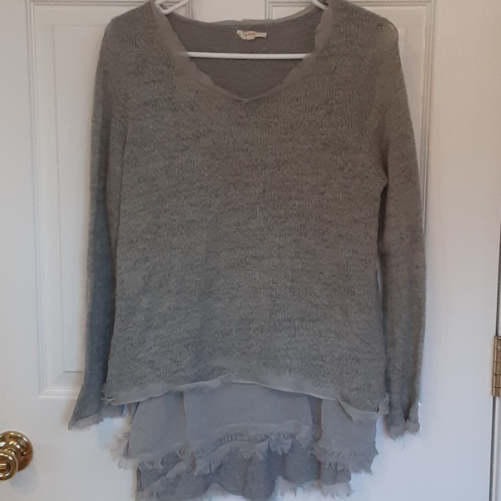 Grey boutique sweater